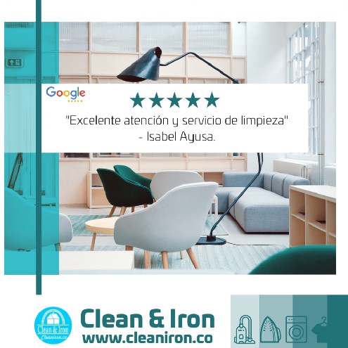 Opiniones sobre celan and iron Reseñas sobre servicios de limpieza